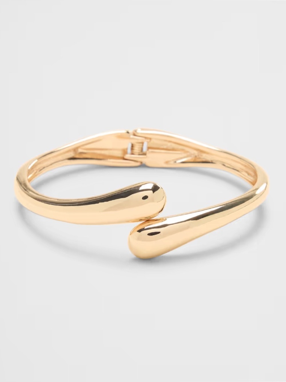 Banana Republic Gold Sculpted Open Cuff Bracelet - Women's Jewelry